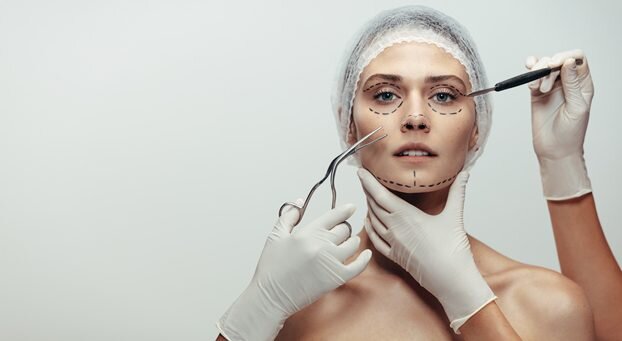 Women pre-op plastic surgery